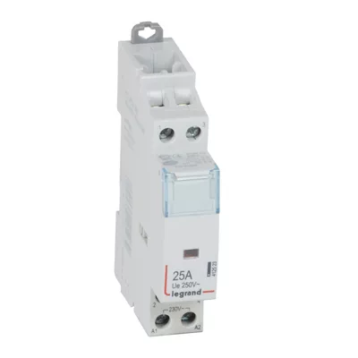 Contacteur de puissance bipolaire 2F 25A 230V Legrand