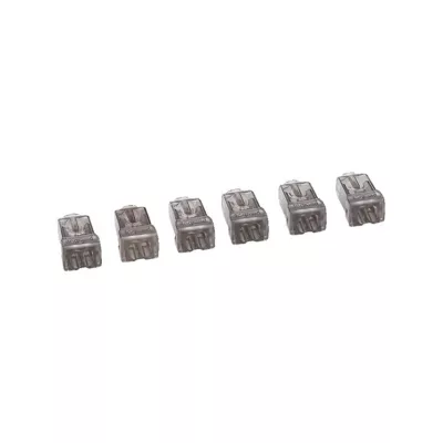 Lot de 6 bornes connexions sans vis 2 borniers Legrand