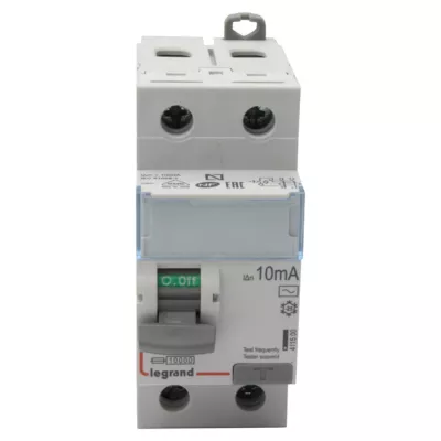Interrupteur différentiel 10 mA 16A type AC Legrand