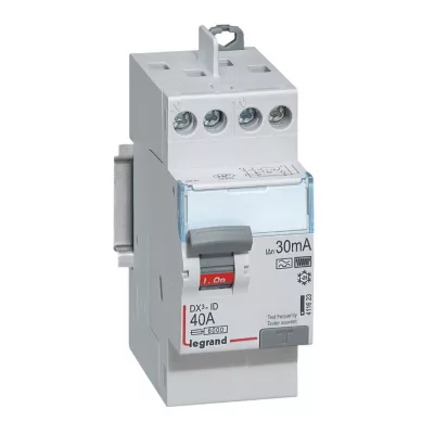 Interrupteur différentiel 30mA 40A type HPI Legrand