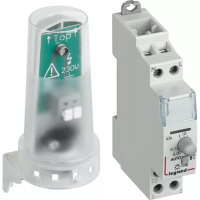 Interrupteur crépusculaire modulaire Legrand
