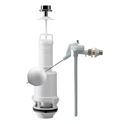 Chasse d'eau Siamp Classic 42 / 15 EL + robinet flotteur + bouton simple