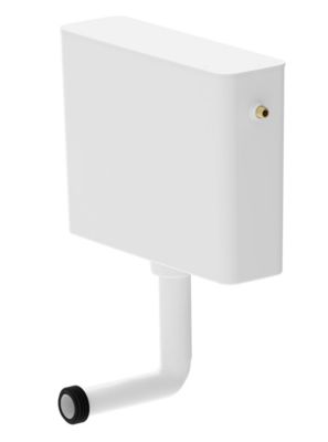 Image principale de Réservoir WC 7.5L semi-bas simple touche, Siamp Tosca