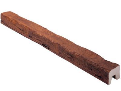 Poutre polyuréthane Decosa Tirol chêne clair 9 x 6 cm L.2 m