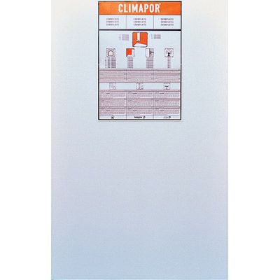 Plaque de polystyrène extrudé Climapor 125 x 80 cm, ép.6 mm