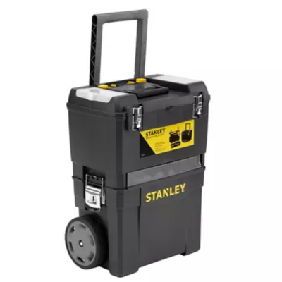 Servante sur trolley Stanley plastique