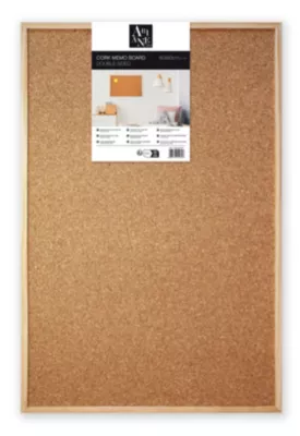 Tableau liège double face cork 4u l.60 x H.90 cm