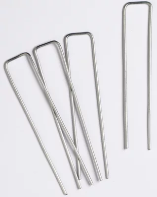 Sachet de 20 petites agrafes Jany H. 14 cm x L. 3 cm métal