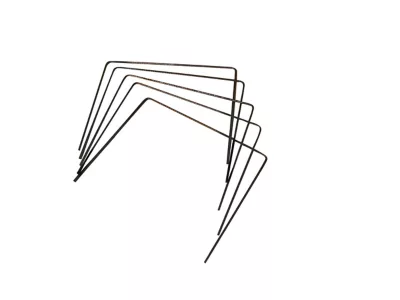 Sachet de 20 agrafes Jany H. 20 cm x L. 20 cm métal