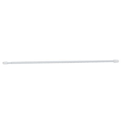 2 barres de vitrage flat laqué blanc L.30/50 cm