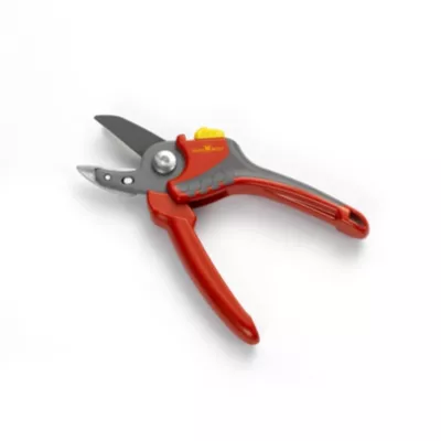 Sécateur avec lame enclume en acier trempé Outils Wolf