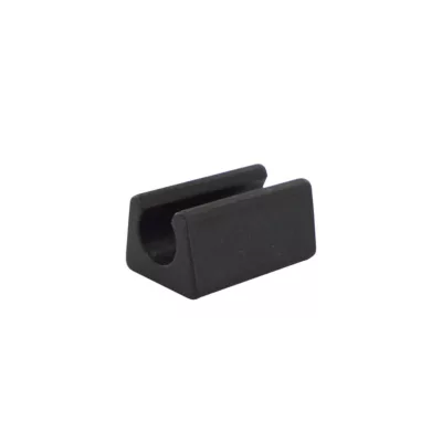 Embout de protection en plastique noir Cime vendu par 4 pièces