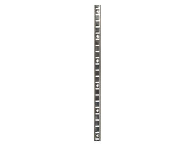 Crémaillère à visser acier nickelé 1000 x 16 mm