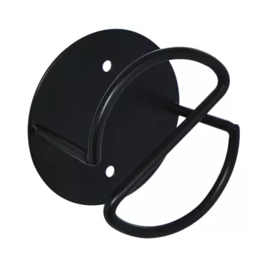 Patère murale 1 tête filaire rond N°1 Cime métal noir