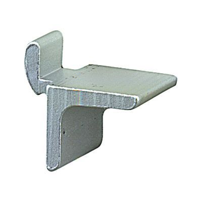 8 taquets pour crémaillères aluminiun argent