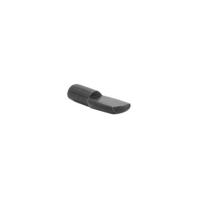 Taquet à enfoncer en acier noir Ø.5 mm – fixation discrète pour étagères modulables – montage rapide vendu par 50 pièces