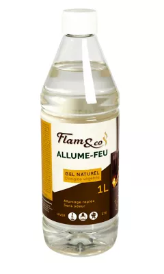 Allume feu gel Flam & Co à la betterave à sucre