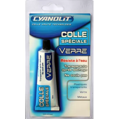 Colle spéciale verre 50ML Cyanolit