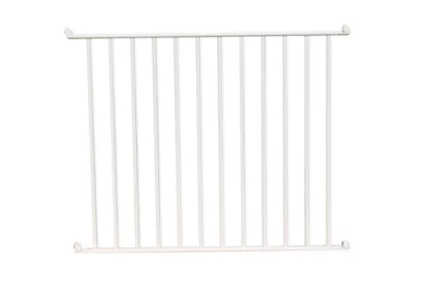 Module à barreaux L.150 cm en aluminium blanc pour barrière piscine – Accessoire sécurité extérieure – Pose facile et finition résistante