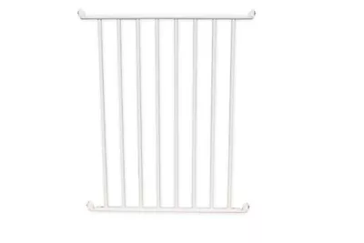 Module à barreaux L.90 cm Alumin'home aluminium blanc pour barrière piscine – Accessoire sécurité extérieure – Finition résistante et pose facile