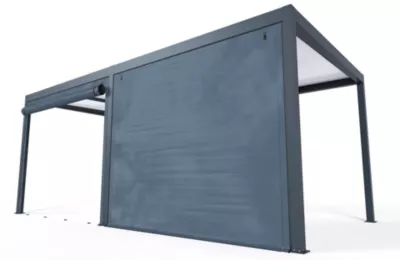 Rideau pour carport PVC Cosmeo L.613 cm Alumin'home