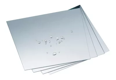 6 miroirs adhésifs carrés Pierre Pradel 15 x 15 cm