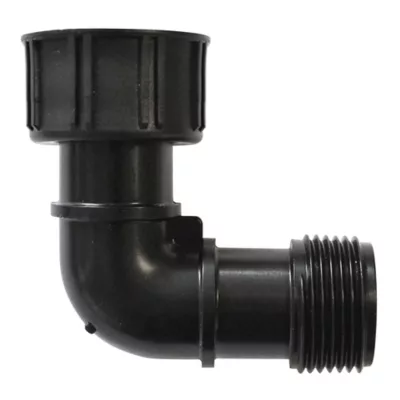 Raccord en coude collecteur mâle 26 x 34 mm