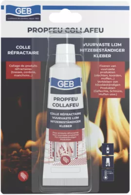 Image principale de Colle réfractaire Collafeu Gel tube 50 ml