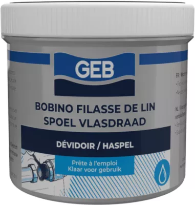 Image principale de Bobine de filasse en lin Geb 80g prête à l'emploi