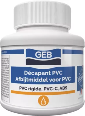 Bidon décapant pour raccord PVC GEB 125 ml