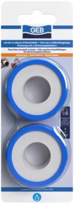 Ruban d'étanchéité PTFE 12mm x 12m vendu par 2