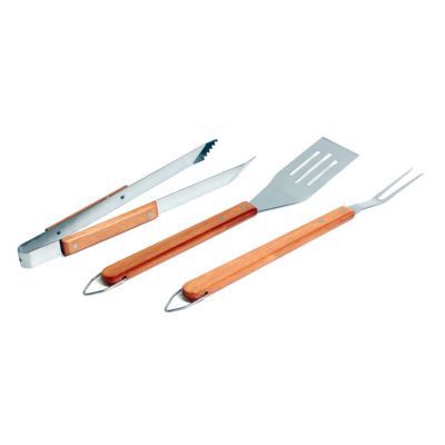 Set de 3 accessoires inox pour barbecue