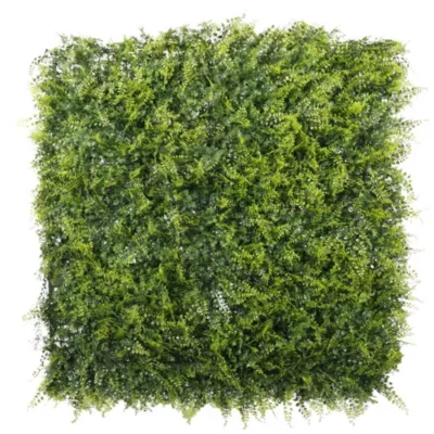 Dalle artificielle imitation végétaux "FOUGERE" L. 1m x l. 1m