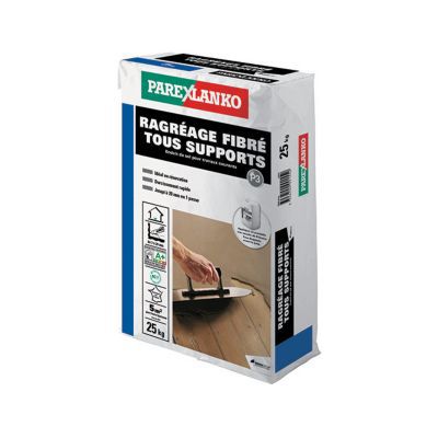 Ragréage fibré tous supports 25 kg Parexlanko