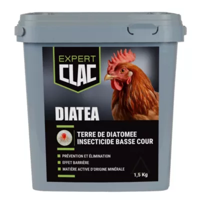 Terre de diatomée insecticide basse cour Expert Clac Diatea 1,5kg