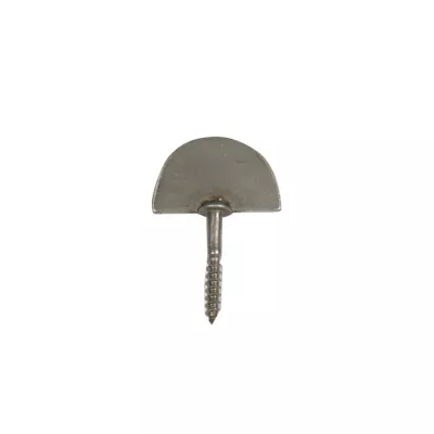 Butée droite à visser en inox 6 cm Afbat
