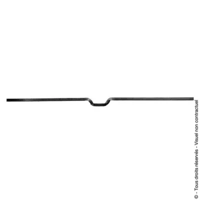 Barre de sécurité renforcée Afbat longueur 1480 mm