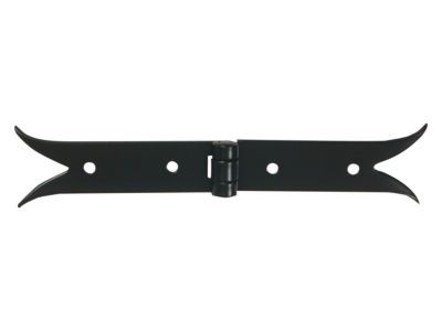 Charnière queue de carpe pointe noire Afbat 270 mm
