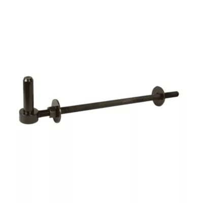 Gond de poteau traversant pour portail battant acier noir Afbat Ø14 mm L.300mm