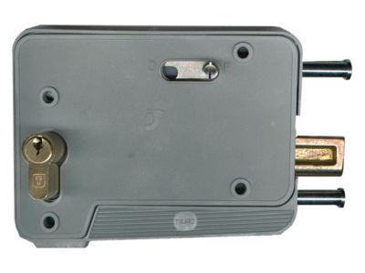 Serrure complète plate réversible Bricard portes de garage