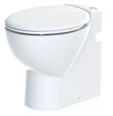 WC broyeur avec abattant sortie horizontale et verticale Sanicompact Leader SFA