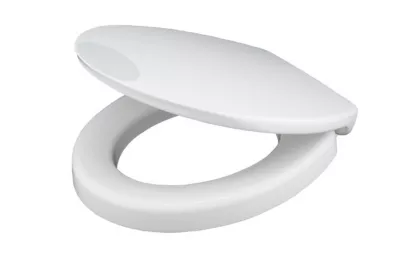 Image principale de Abattant WC PMR déclipsable blanc avec frein de chute, SFA Sanifix