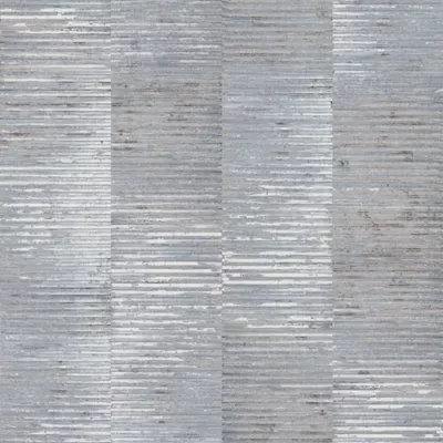 Papier peint intissé les aventures rayures béton striés gris
