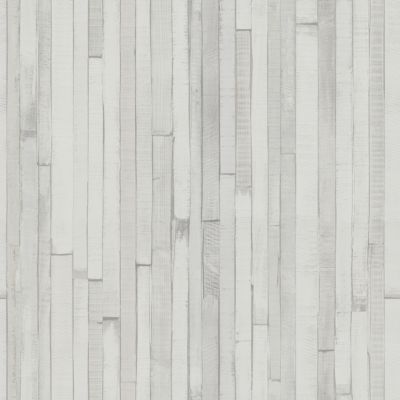 Papier peint vinyle sur intissé Lutèce lamelles bois gris