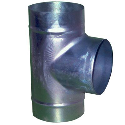 Té de dérivation galvanisé Autogyre ø165 mm