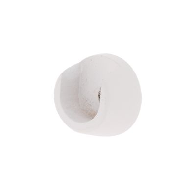 2 naissances support tringle à rideau bois de hêtre blanc Ø28mm Mobois