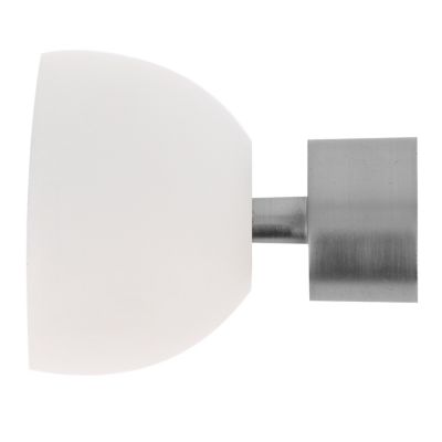 Embout cylindre pour tringle à rideau bois et métal noir Ø.2,8 Mobois