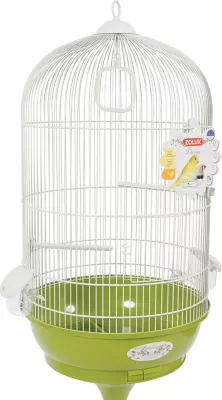 Cage arabesque Léonie 50 cm sur pied Zolux olive