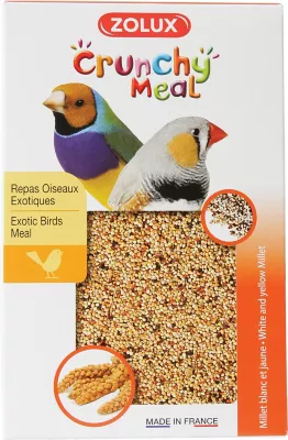 Crunchy Meal exotique Zolux 800g pour oiseaux