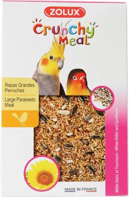 Crunchy meal grande perruche Zolux 800g